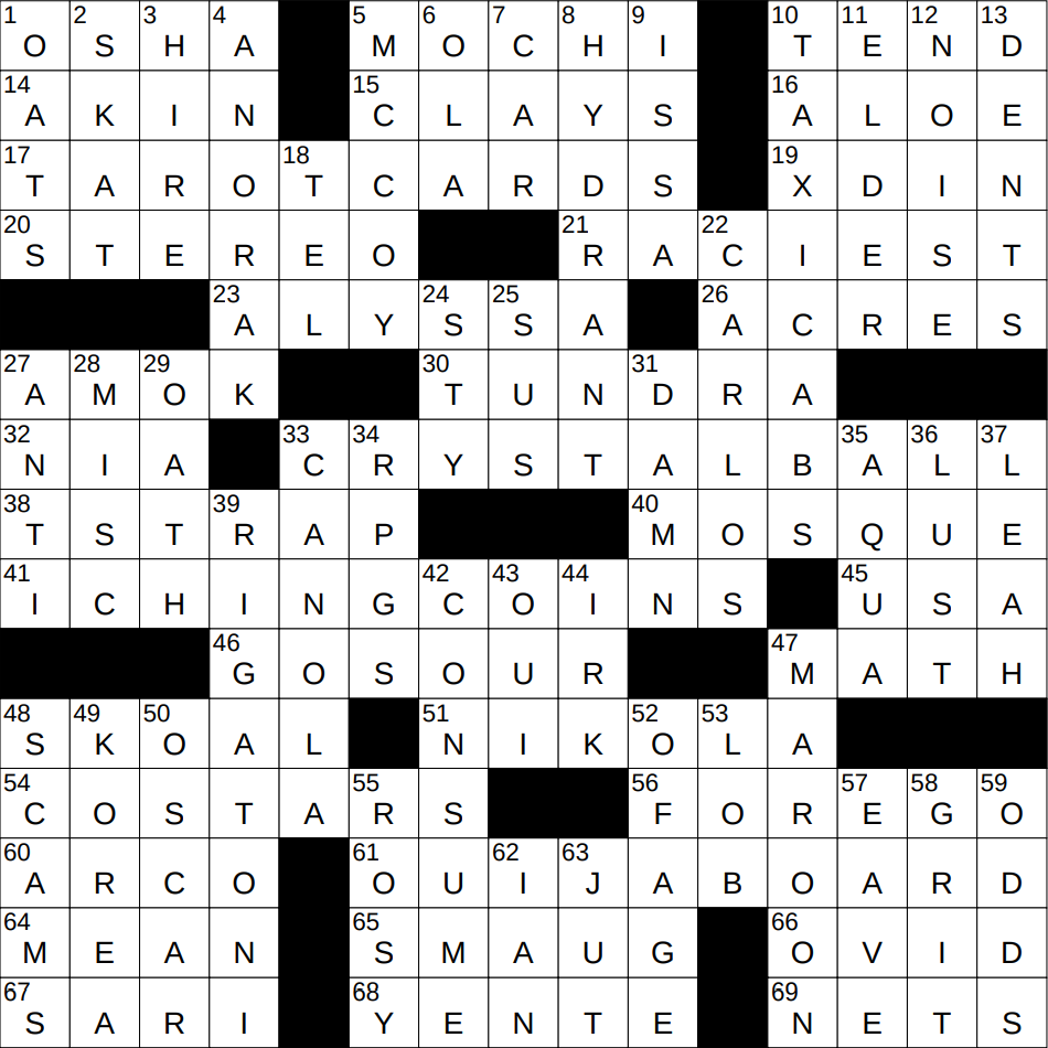 What is the Answer to the Congratulations NYT Crossword Clue?