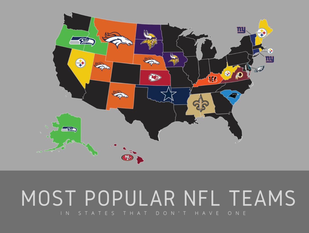 What State Is Not Home to an NFL Team? Discover the States Without an NFL Franchise