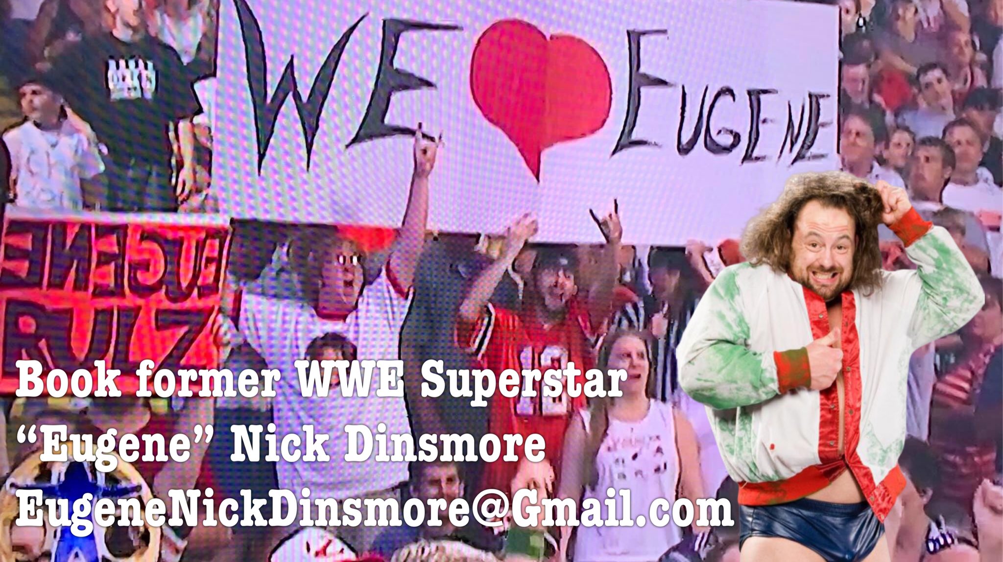 Former WWE Star Nick Dinsmore (Eugene) Now Booking for Matches, Meet-and-Greets