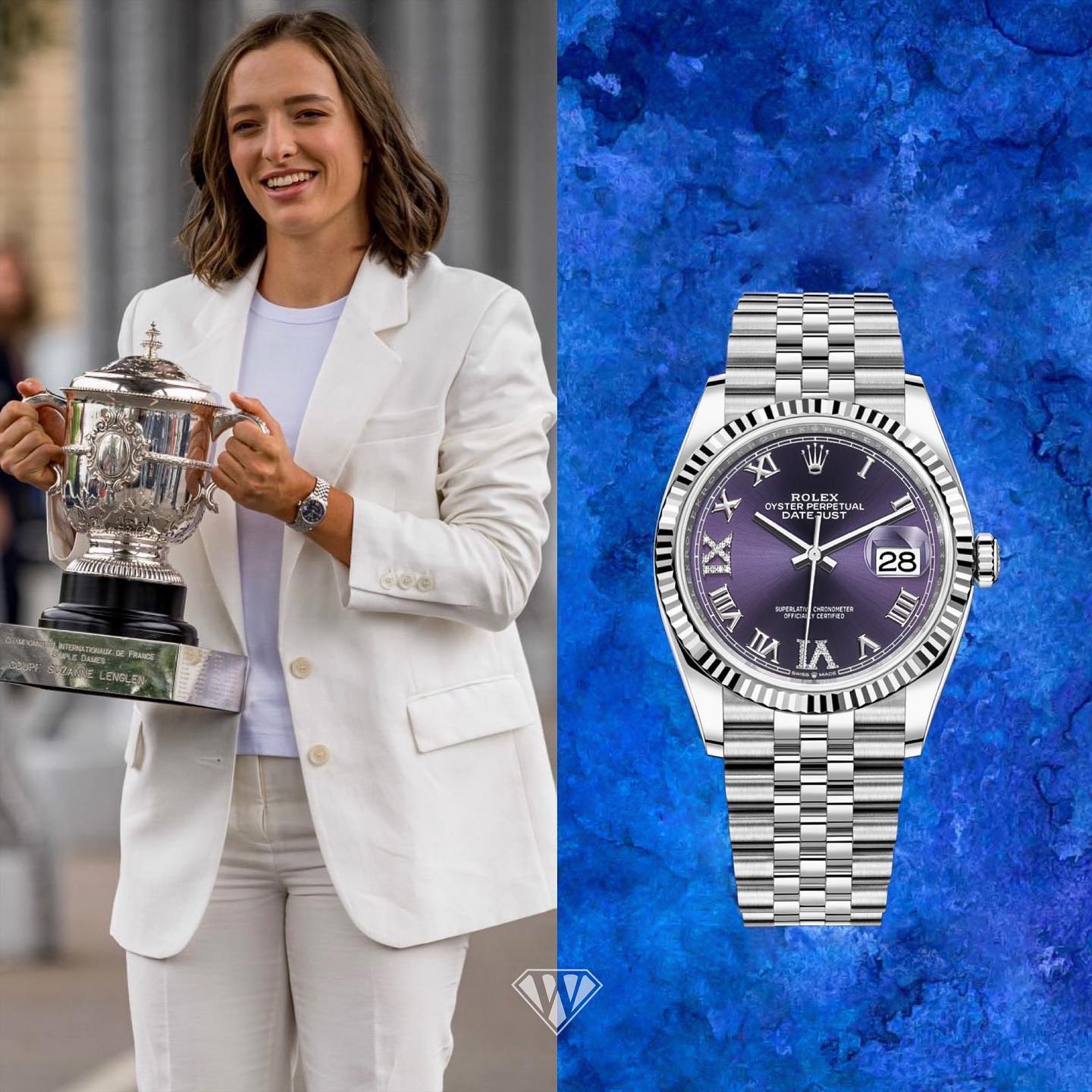 Discover Iga Świąteks Iconic Rolex Watch: A Symbol of Tennis Excellence