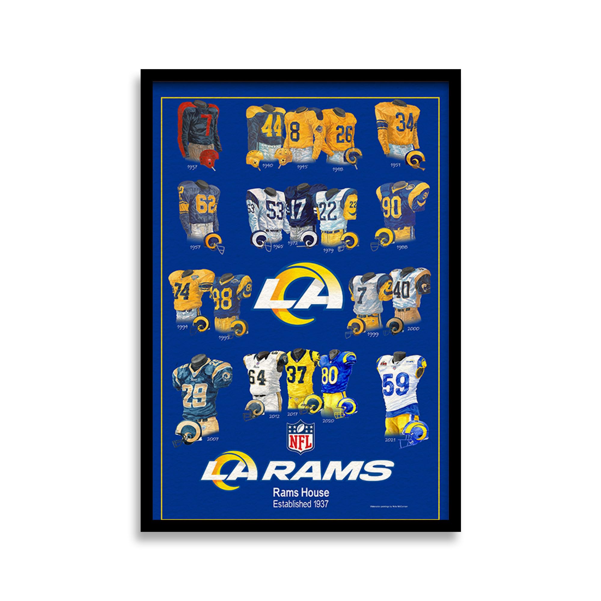 Discover Stylish Los Angeles Rams Decor & NFL Home Essentials