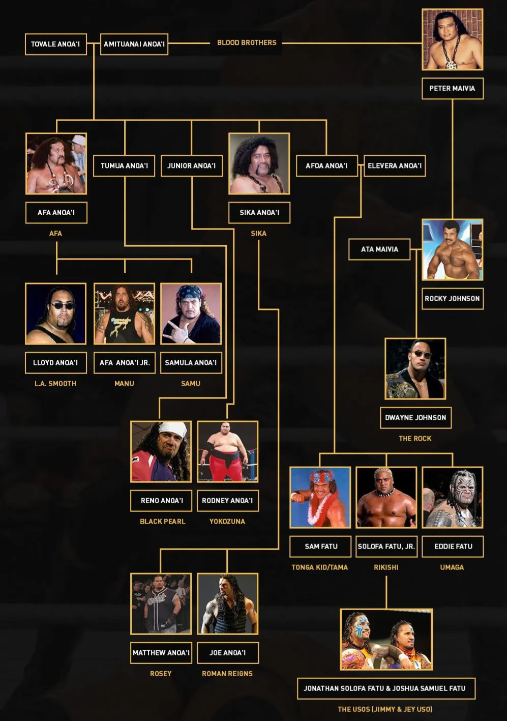 Anoai Family Tree Explained: The Samoan Wrestling Dynasty