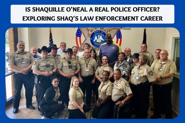 Is Shaquille ONeal Really a Police Officer? The Truth Behind His Law Enforcement Career