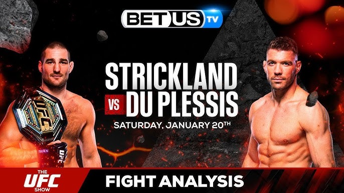 Sean Strickland vs. Dricus du Plessis Fight Odds: UFC 297 Preview