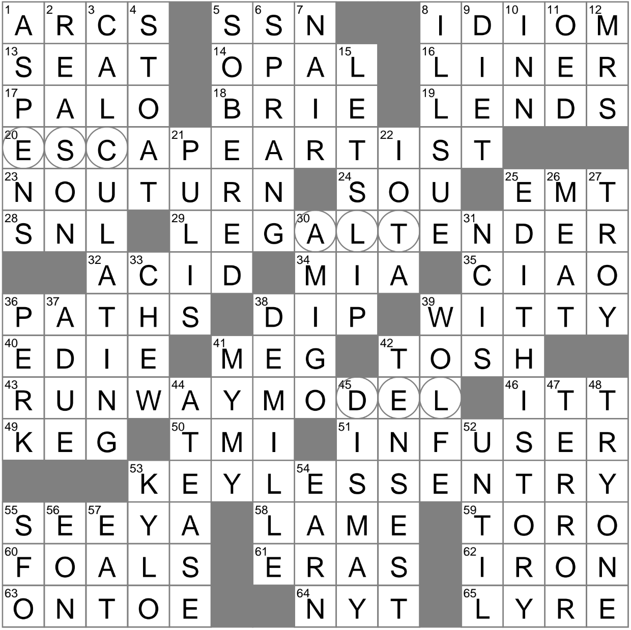 What is the Answer to Record Holder in Crossword Puzzles?