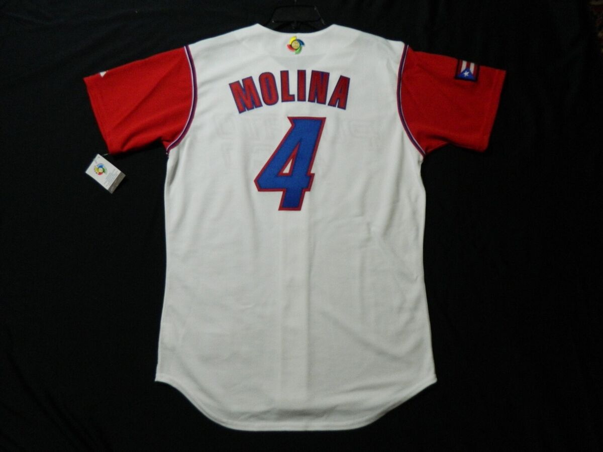 Buy Yadier Molina Puerto Rico Jersey - Official MLB Gear & Merchandise