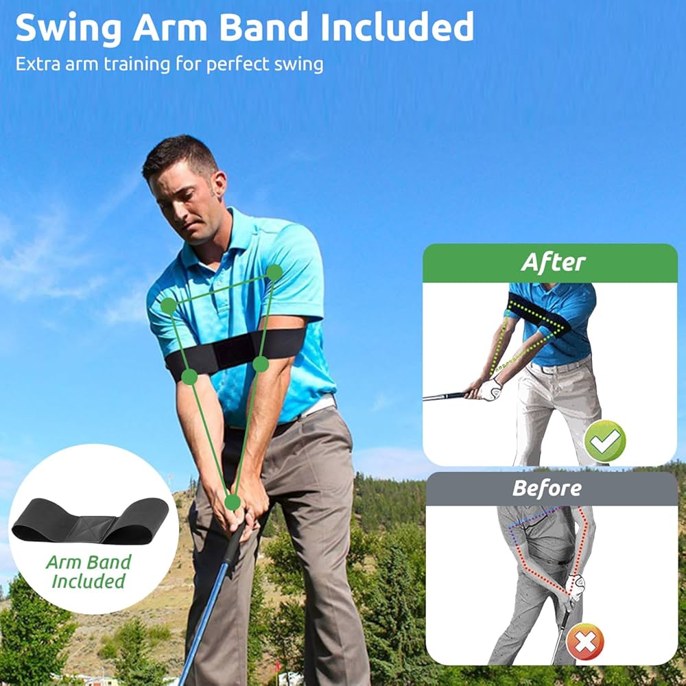 Golf Arm Band for Perfect Swing Control – Improve Your Golf Performance