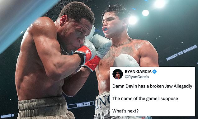 Devin Haneys Broken Jaw: What Happened in the Fight with Garcia?