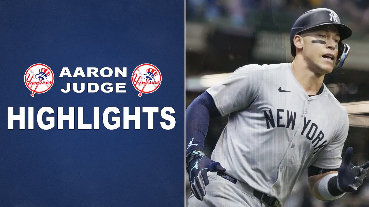 Stay Updated: Aaron Judge News and Game Highlights