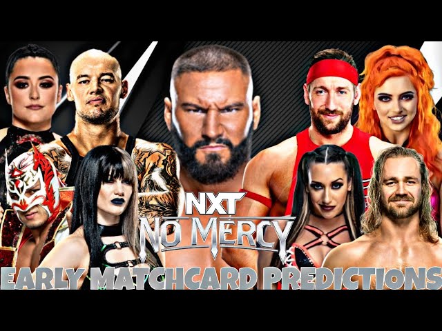 WWE NXT No Mercy 2023: Match Card and Early Predictions