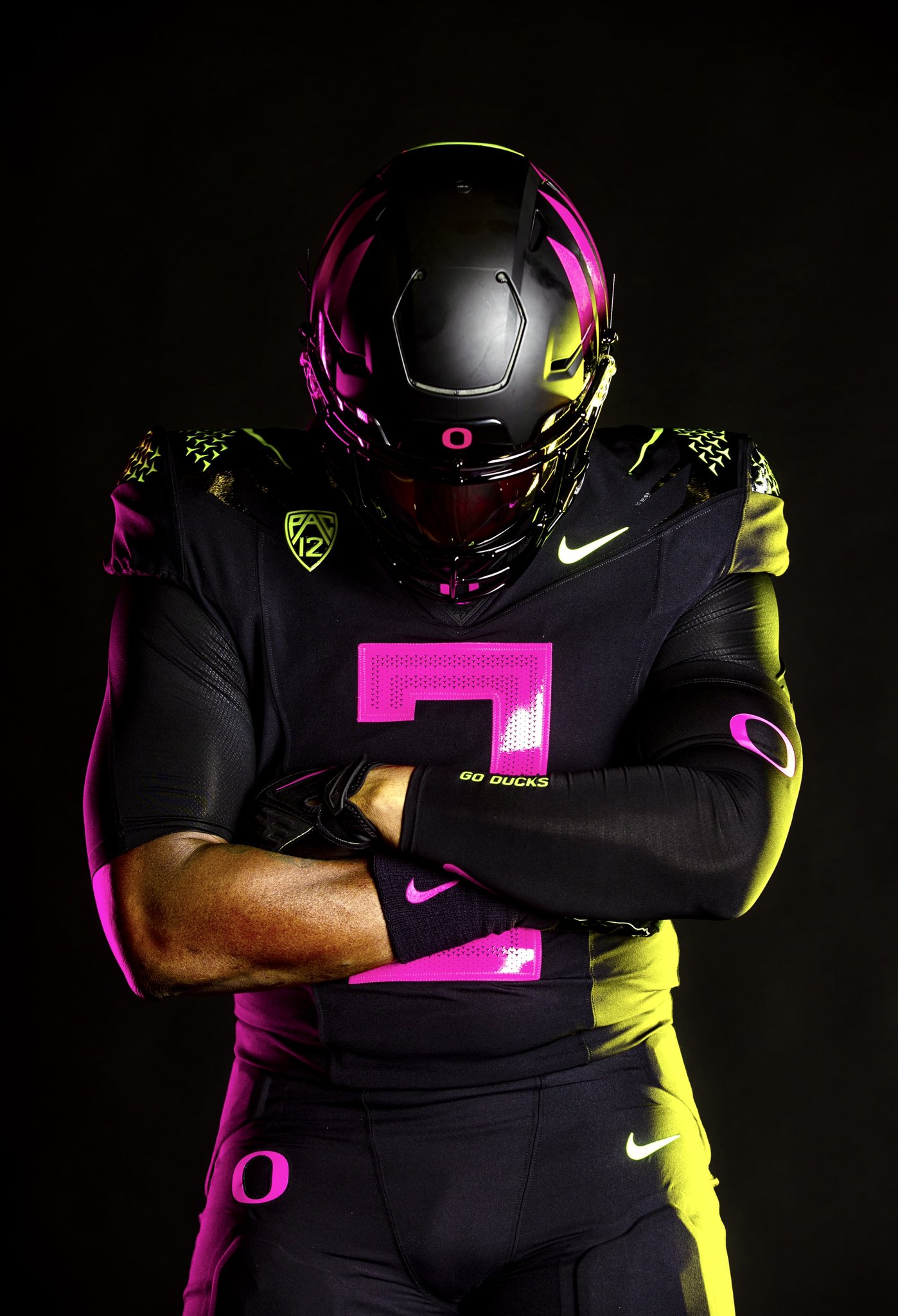 The Story Behind Oregons Eye-Catching All Pink Uniforms