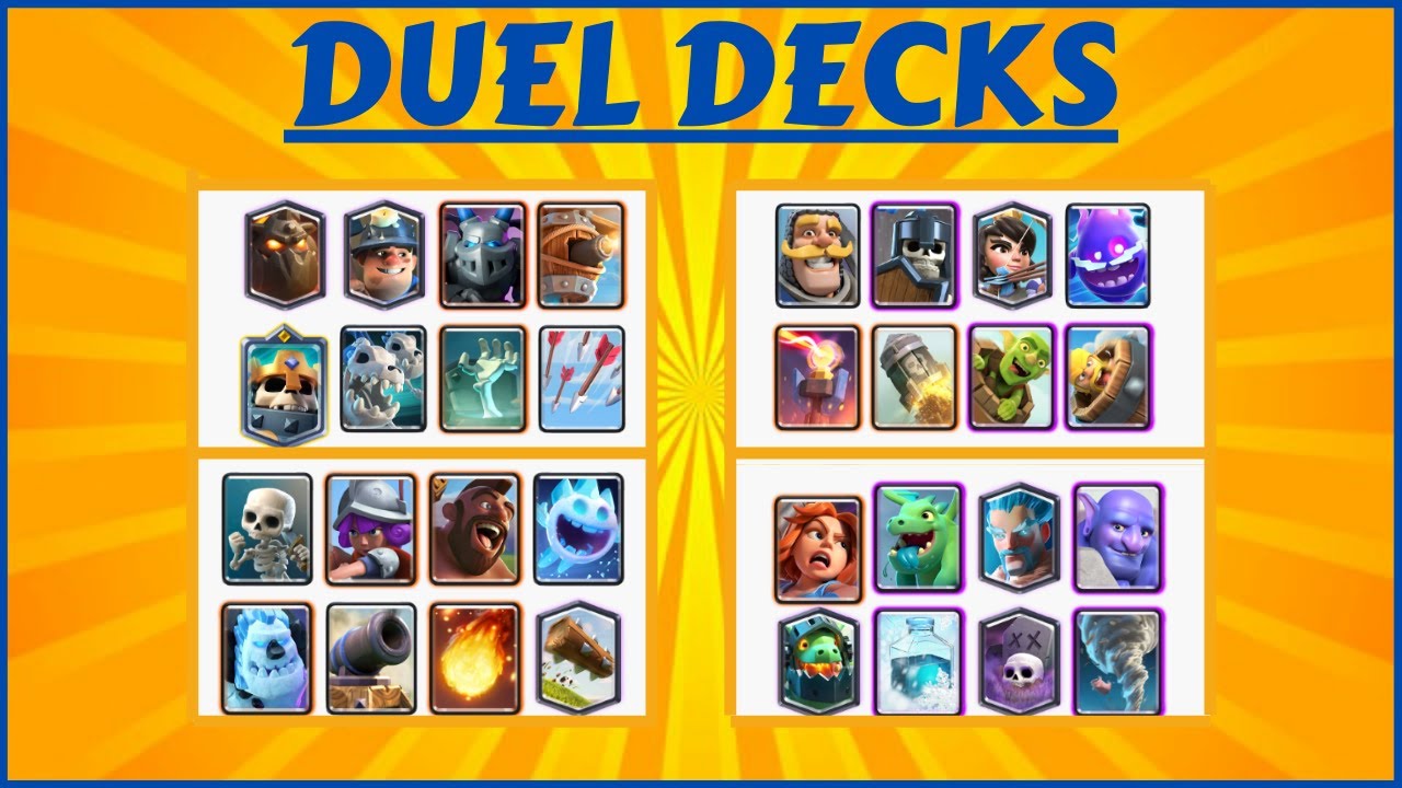 Best Duel Decks in Clash Royale: Top Picks for Winning