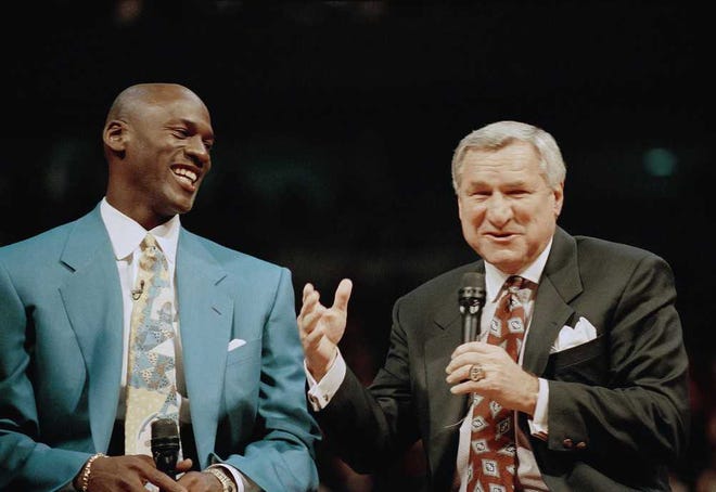 Dean Smith and Michael Jordan: A legendary coach-player duo