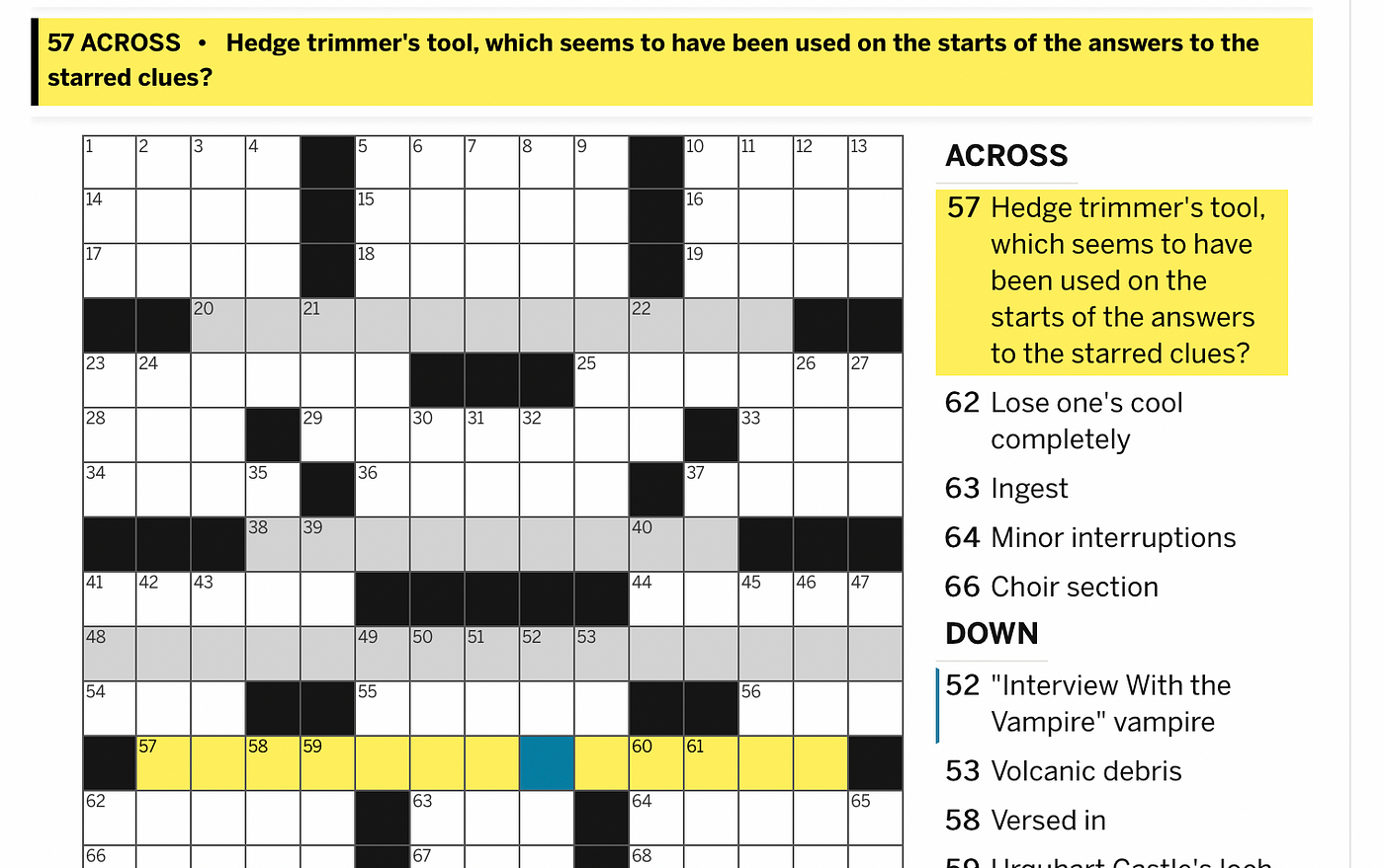 Need help with giving a once over crossword? These simple tricks will do!