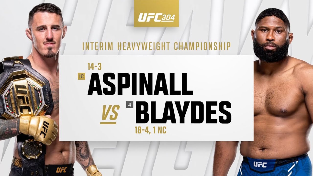 Curtis Blaydes vs Tom Aspinall 1: Full Fight Recap and Highlights