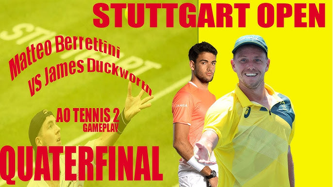 Matteo Berrettini vs James Duckworth: Showdown on the Court!