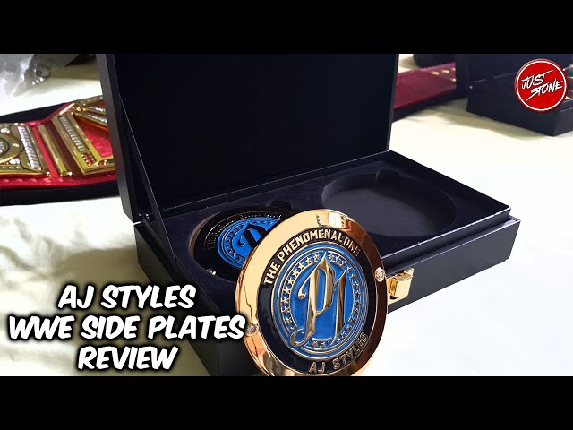 AJ Styles Side Plates Unboxing and Review: See What They Look Like in Real Life