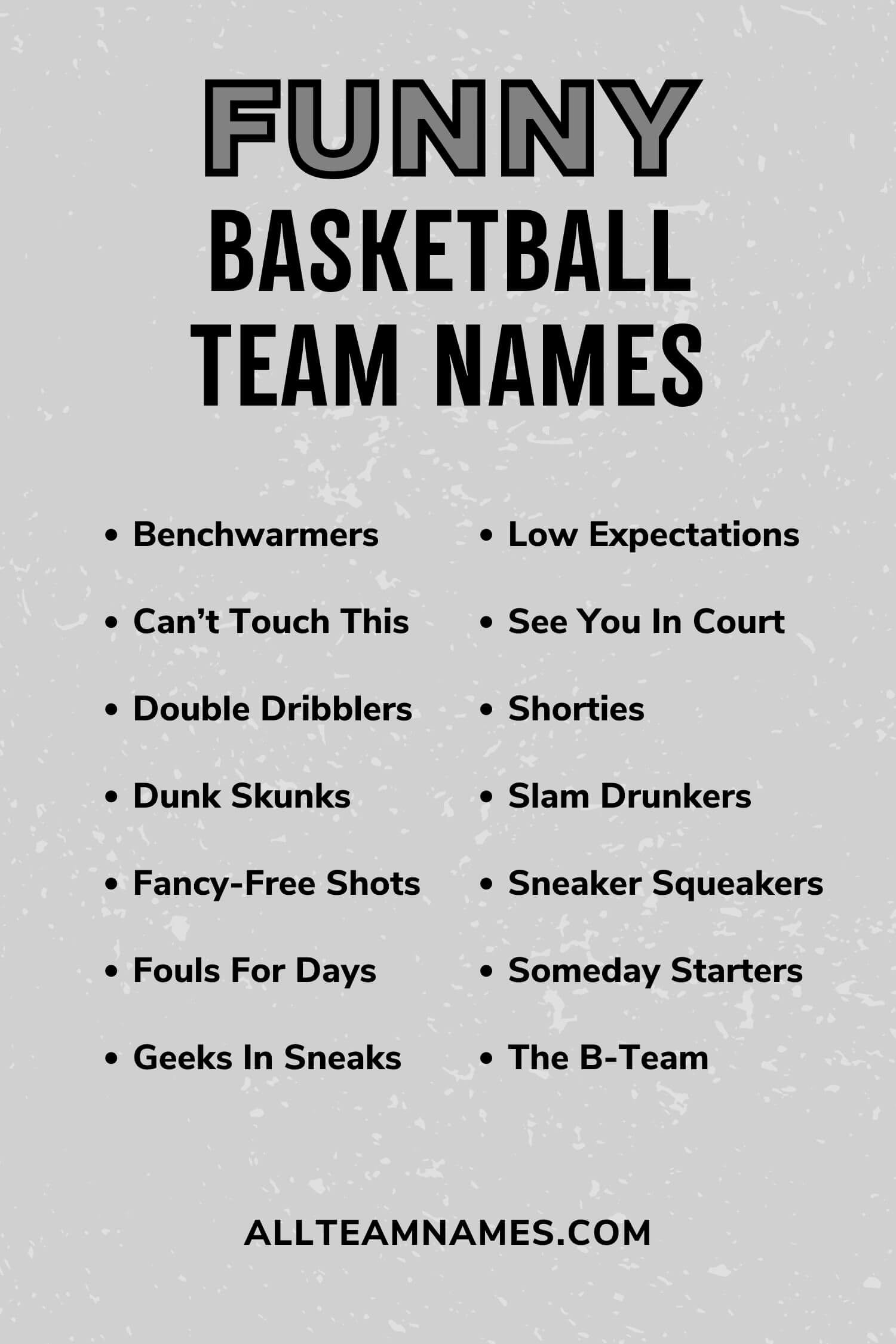 Funny Fantasy Basketball Team Names 2023 (Must-See List for Your League)