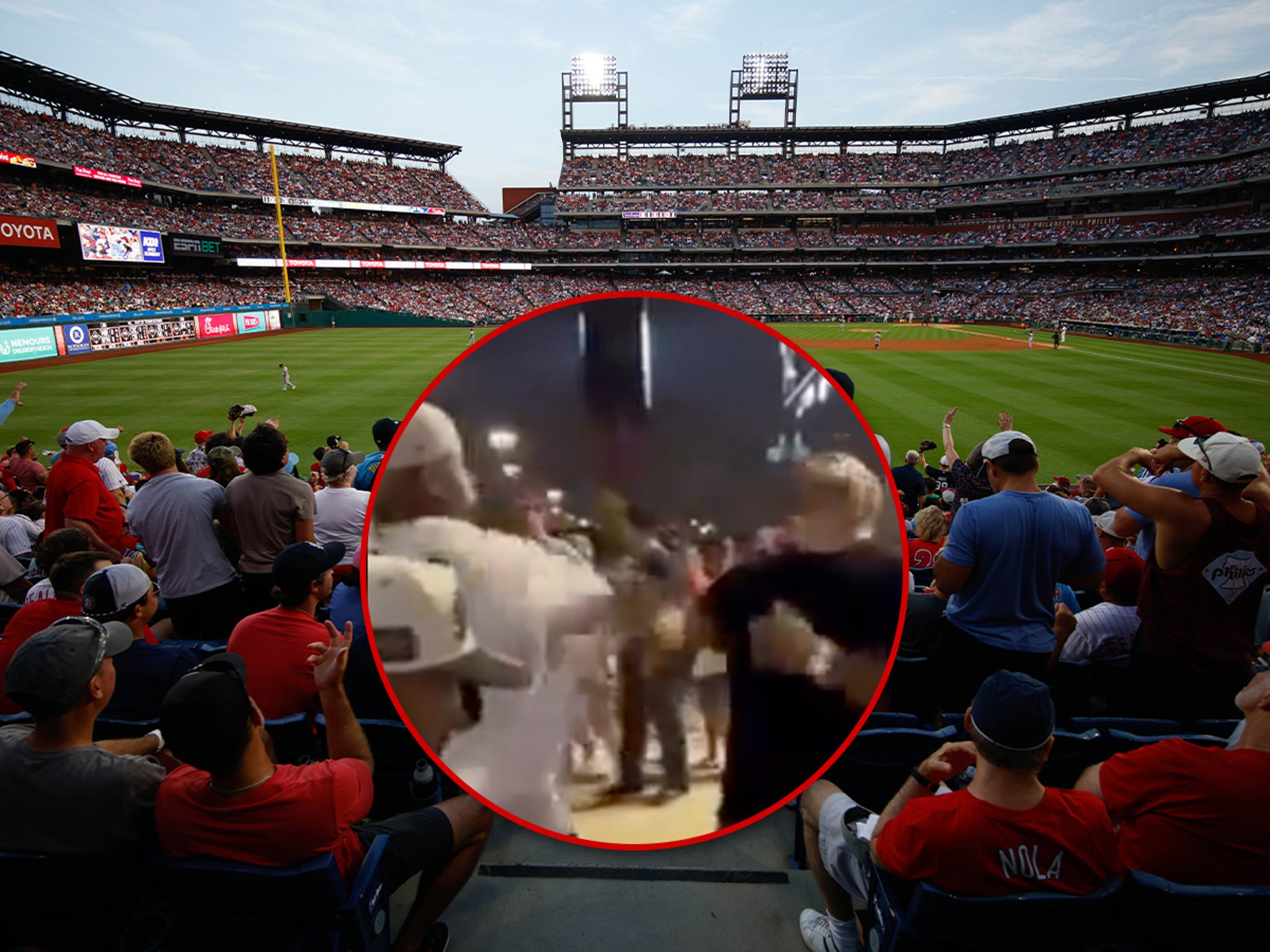 Yankees Fan Slaps Phillies Fan:  See the Shocking Moment,  Fans Divided Over Who is to Blame