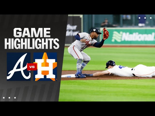 Who Won? Atlanta Braves vs Houston Astros Match Player Stats - Full Report