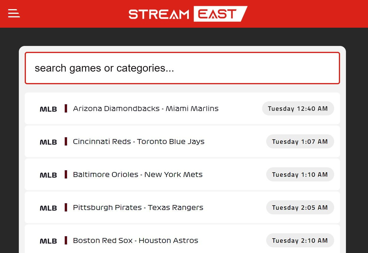 Where Can I Find the Streameast Texas Rangers Live Streams?