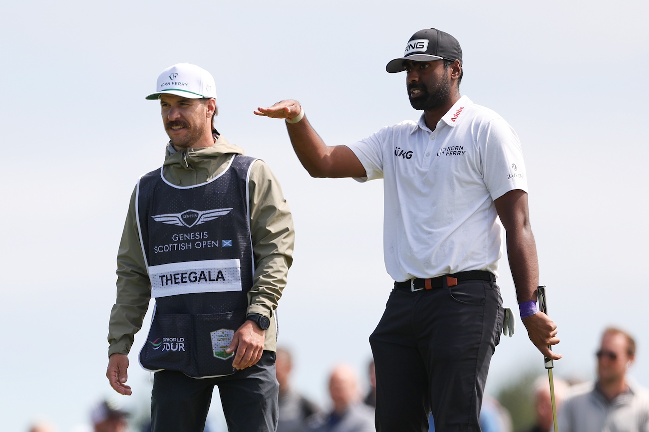 Sahith Theegala Caddie: Whos carrying the bag? The story of Sahith Theegalas caddie.