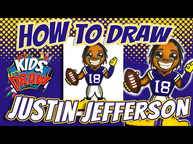 Animated Justin Jefferson: How to Make Your Own Cool Animations Just Like The Pros!