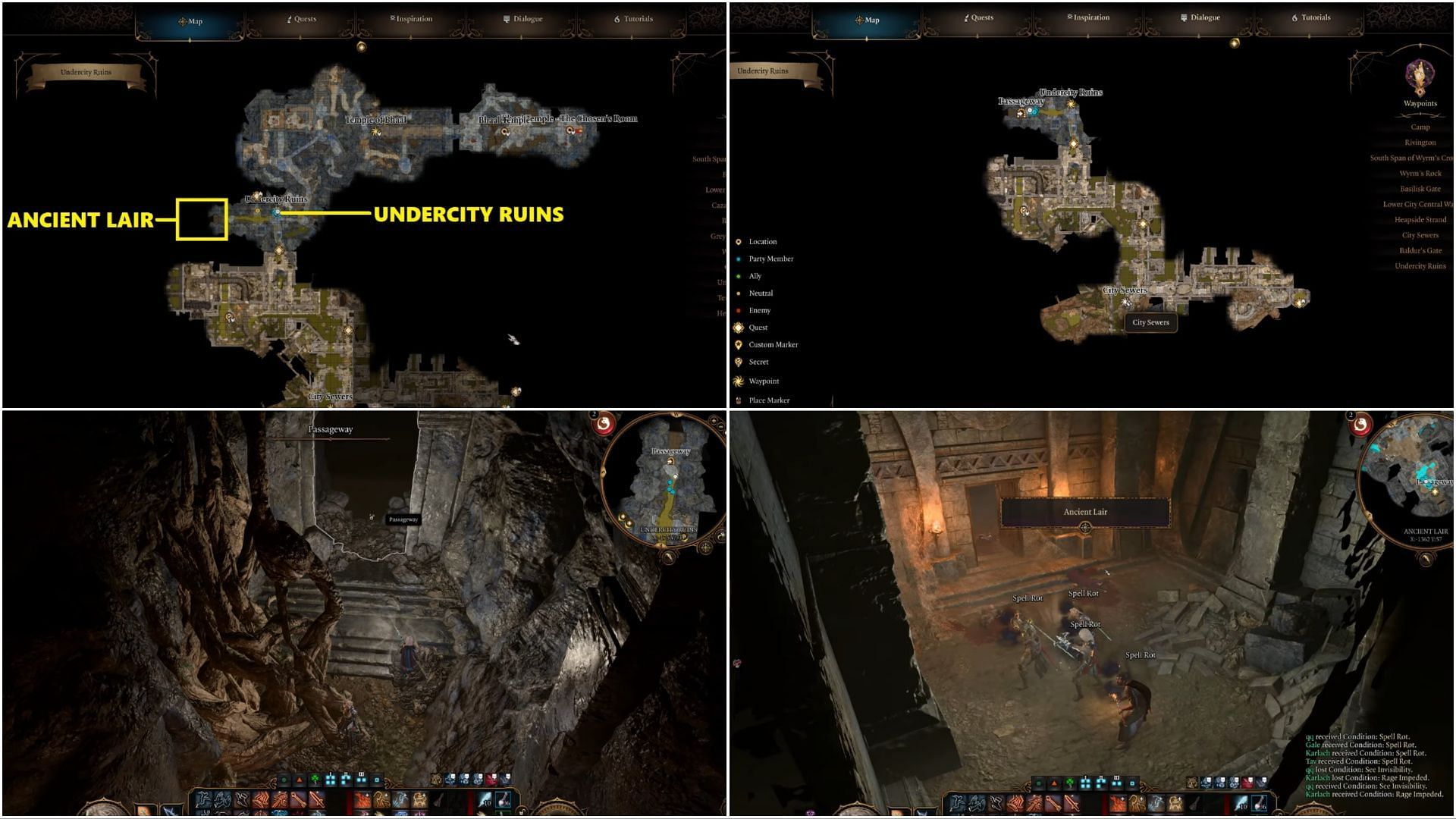 How to find bg3 ancient lair? Follow This Easy Map to the Secret Location!