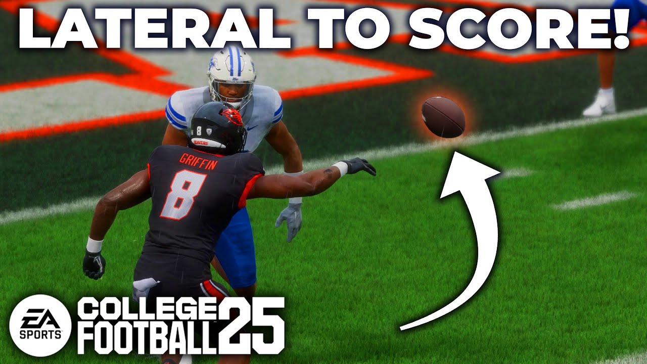 Best Way to Do a Lateral in College Football 25 (Avoid Mistakes and Score)