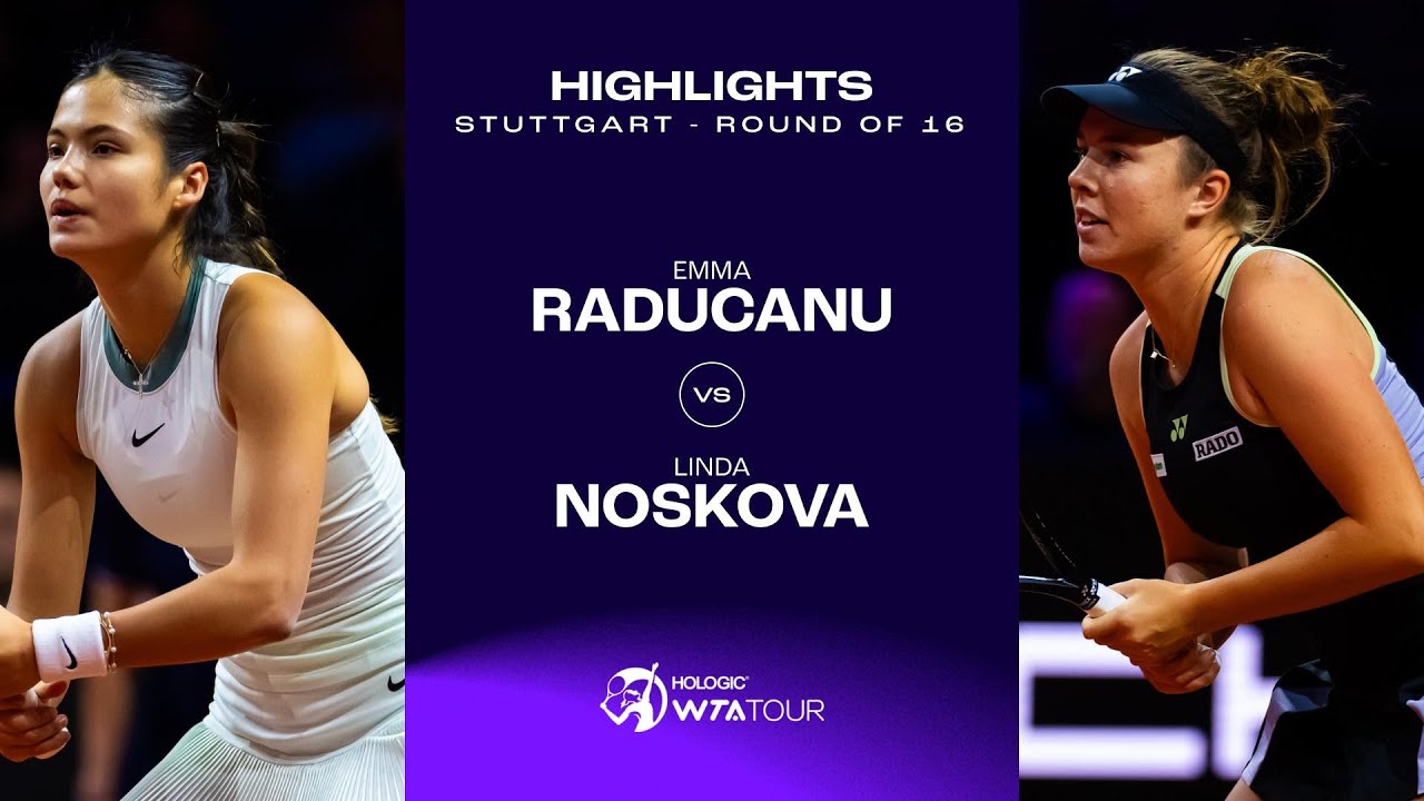 Emma Raducanu vs Linda Noskova Live Score: Dont Miss It! (How to Follow the Action!)