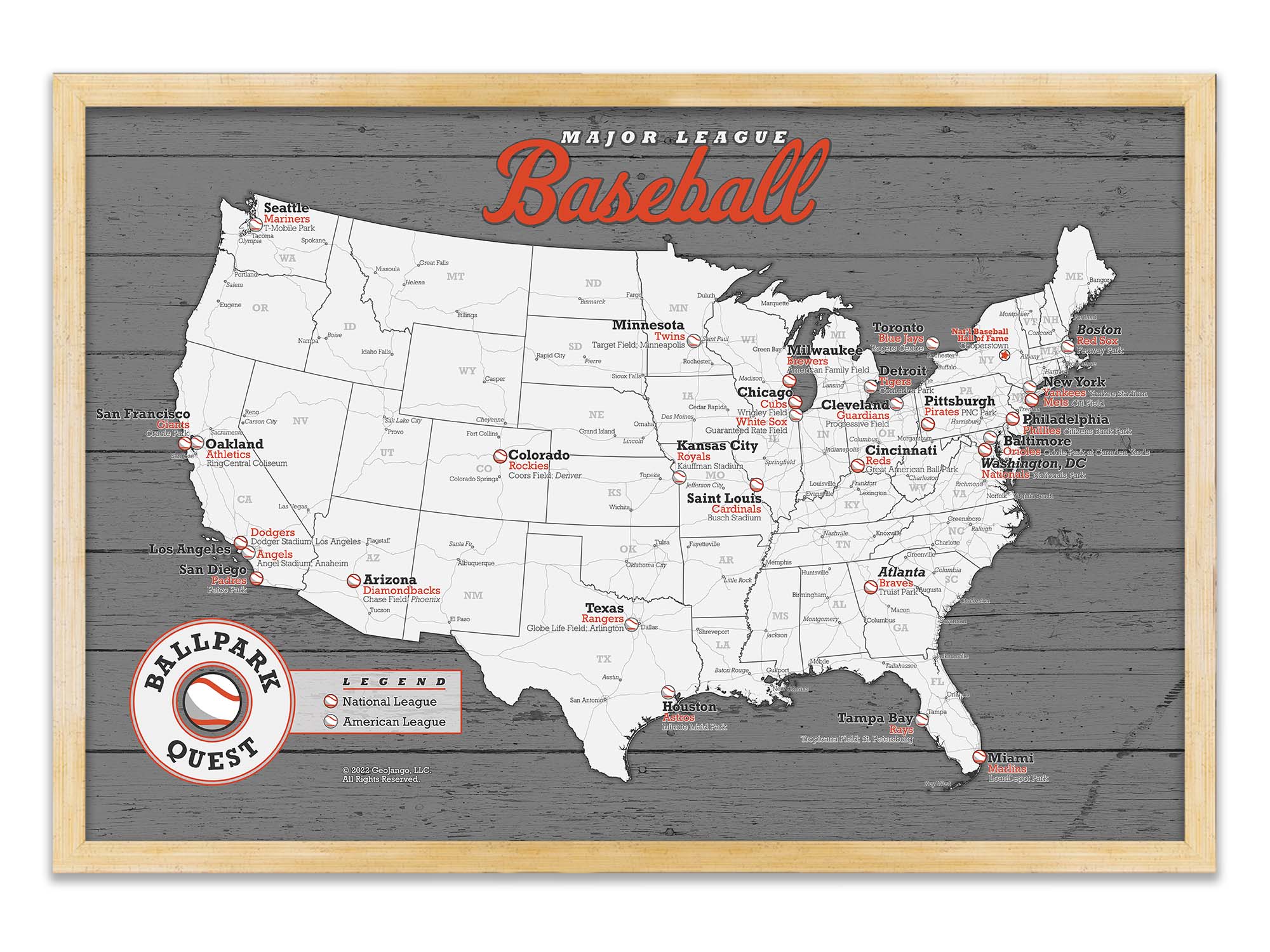 Baseball Parks Map: How to Easily Locate Stadiums and Plan Your Next Baseball Road Trip Using an Interactive Map