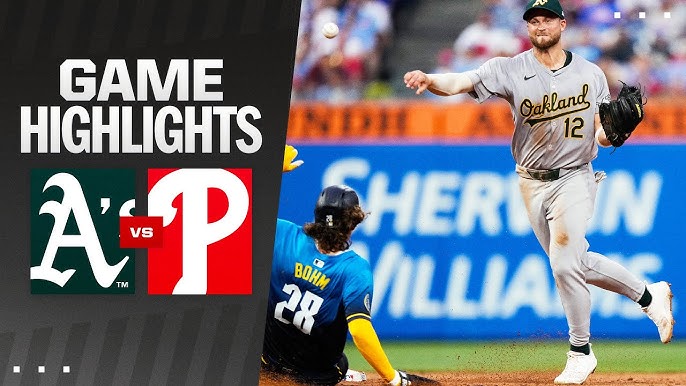 Phillies vs Oakland Athletics Match Player Stats: Who Shined in the Game? See the Full Breakdown Here!