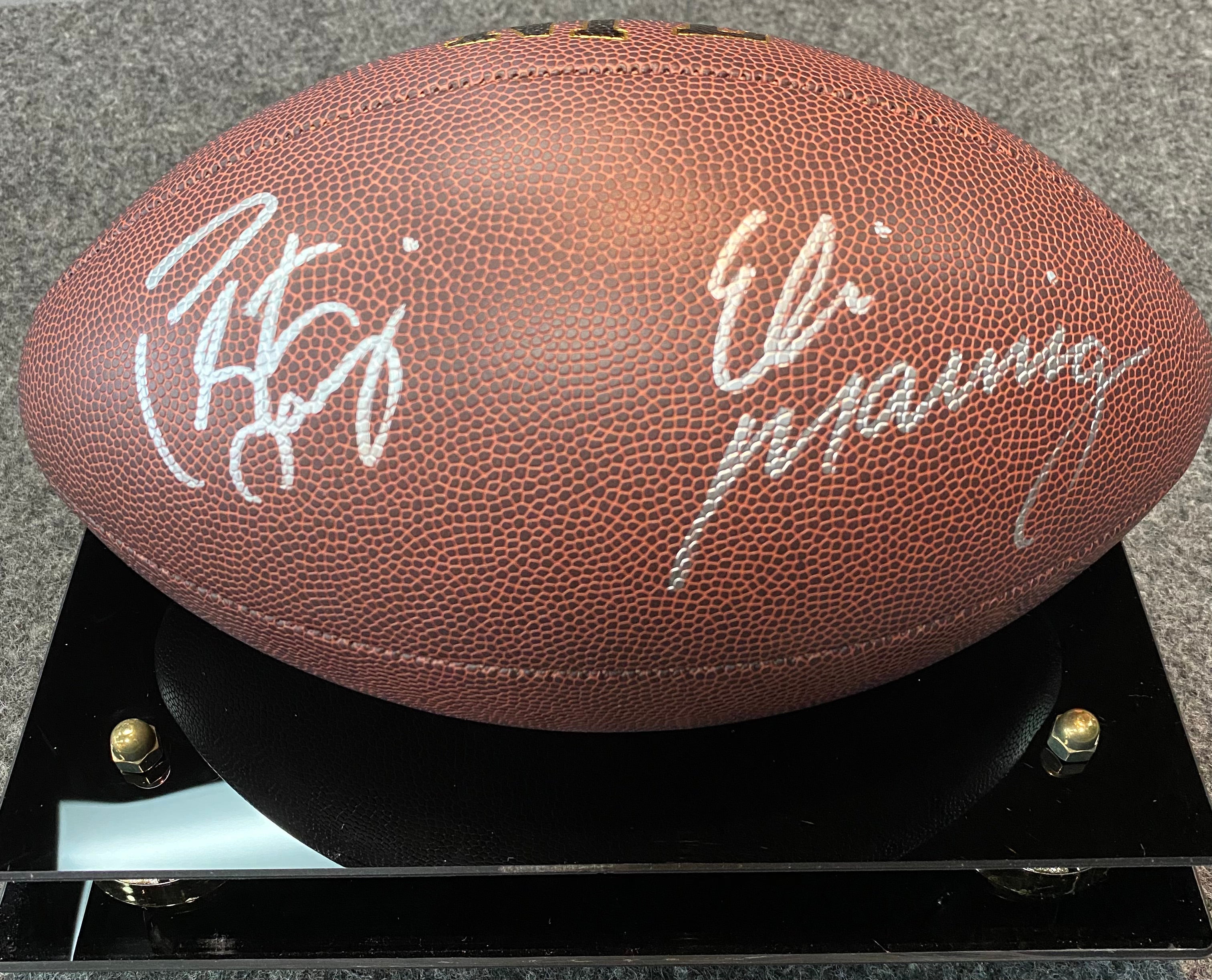 How Much Is an Eli Manning Autographed Football Worth Learn the Value Here Now