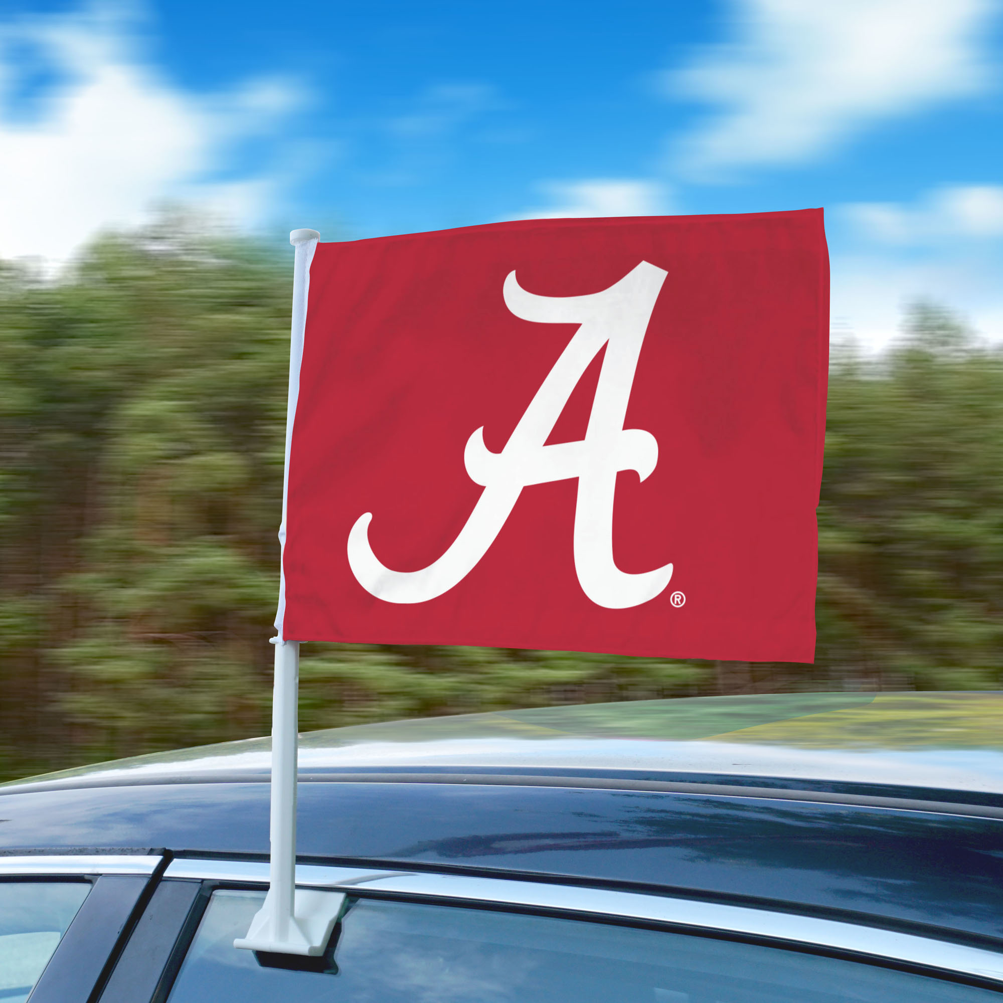 Get Your Alabama Crimson Tide Car Flags and Rep Your Team Everywhere!