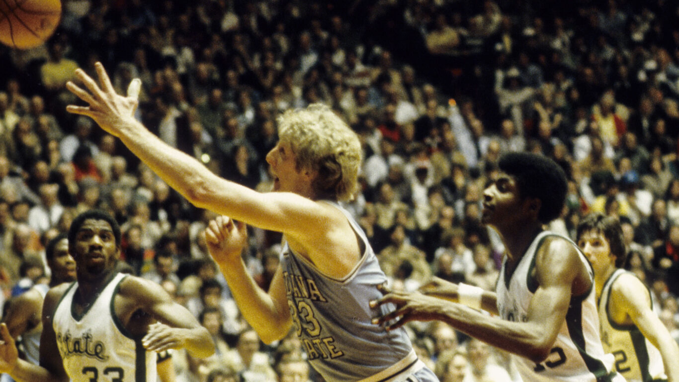 See The Top 10 Most Watched College Basketball Games of all time.