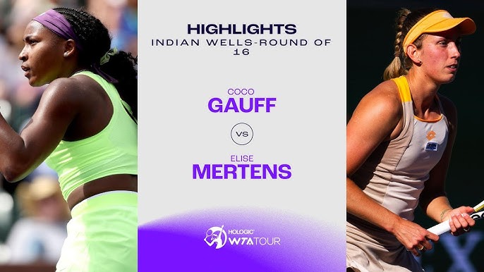 Coco Gauff vs Mertens 2024:Where to player,score update,channel.