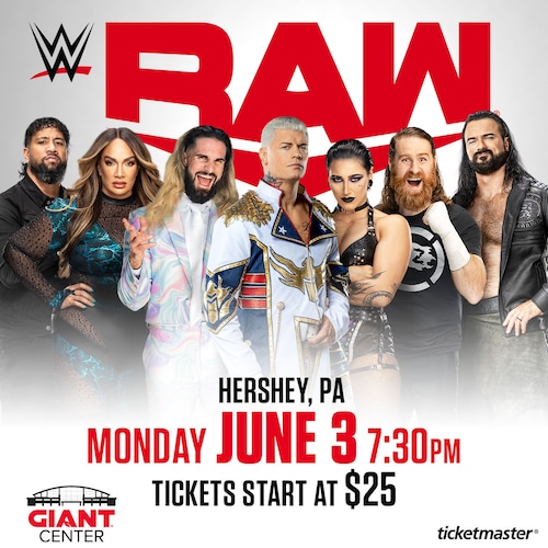 WWE Raw Hershey PA 2024: Dont Miss the Live Action!