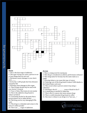 Substance Crossword Solver, Easy Guide to finish your crossword.