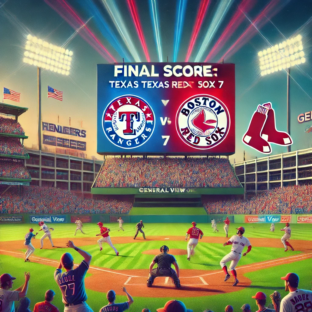 Key Player Stats: Texas Rangers vs Red Sox Match Breakdown.