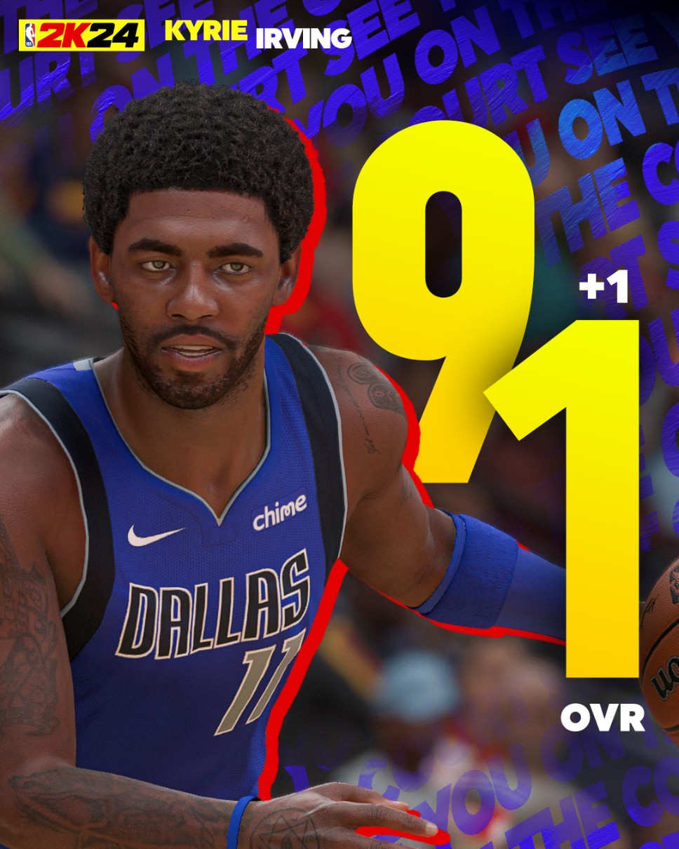 Kyrie Irving 2K24 Overall: Player Rating and Skills Breakdown