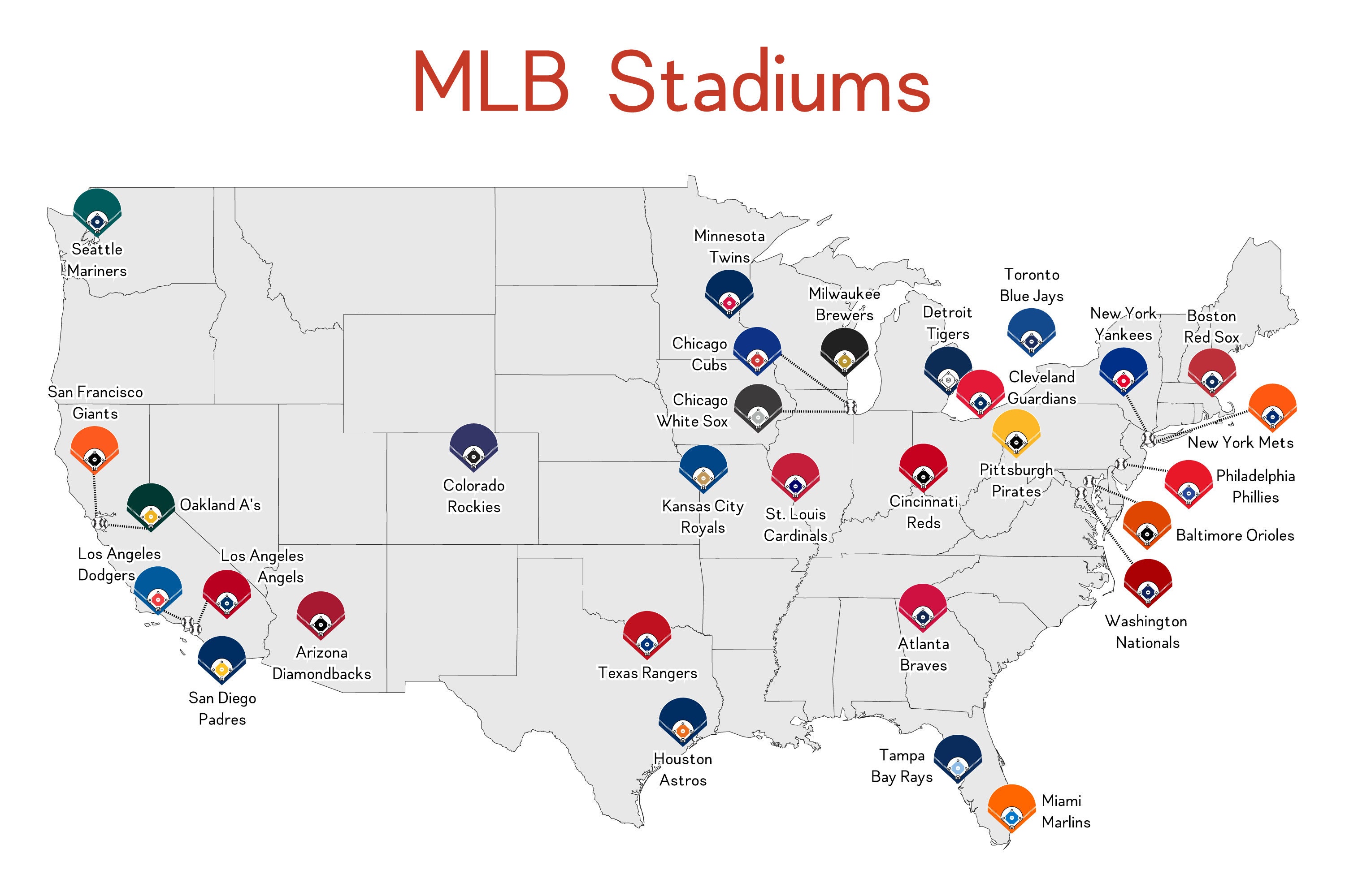 MLB Parks Map: Find Every Baseball Stadium Easily!