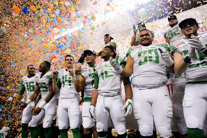 Quick answer: How many national championships does Oregon Ducks have in total?