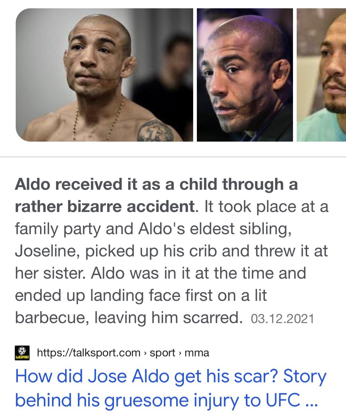 Understanding Jose Aldo Scar: A Deep Dive into the face.