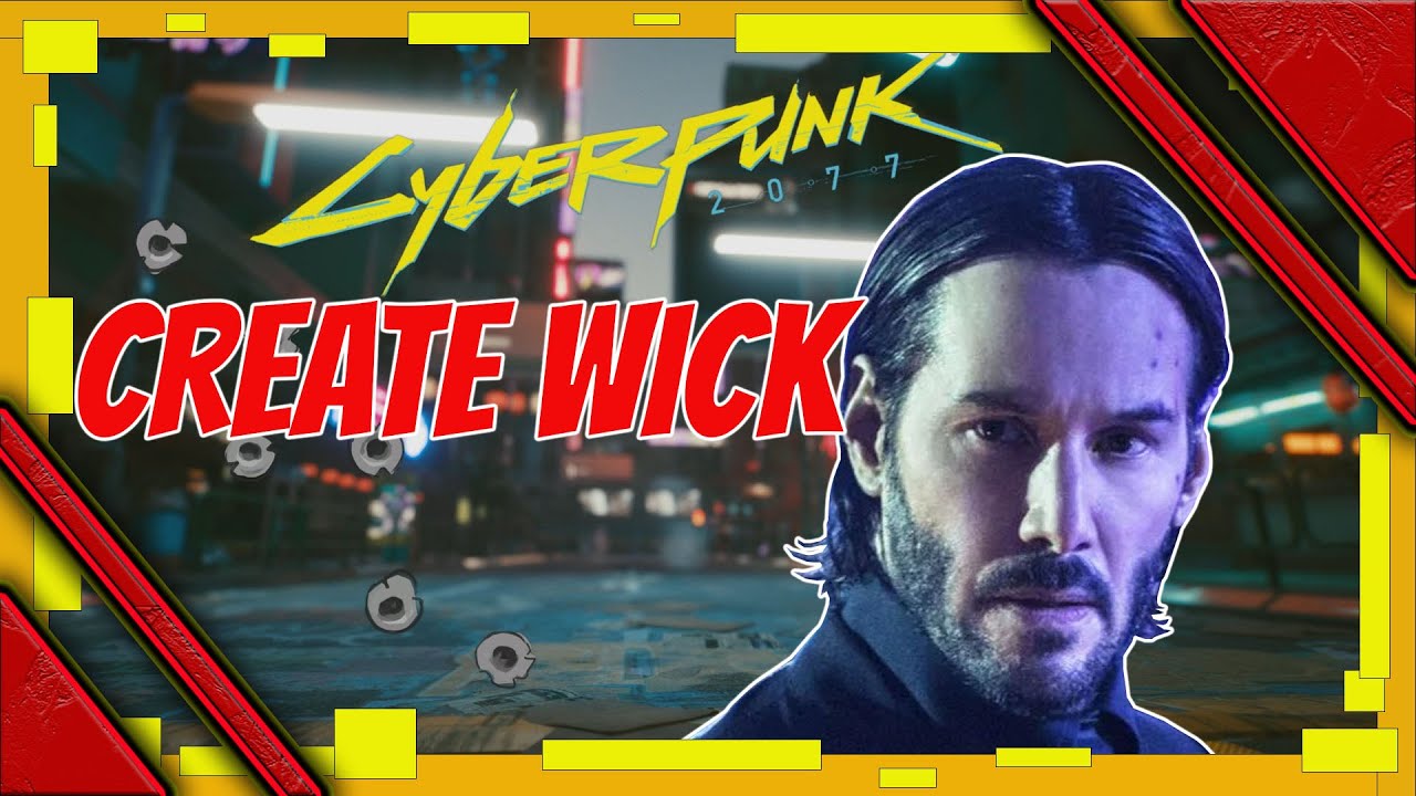 Cyberpunk 2077: How to Create a John Wick Style Character.